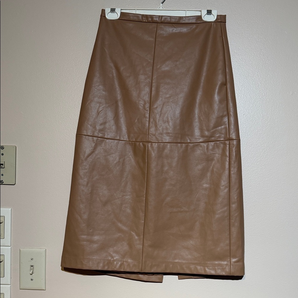 Joe's Jeans Brown Midi Skirt